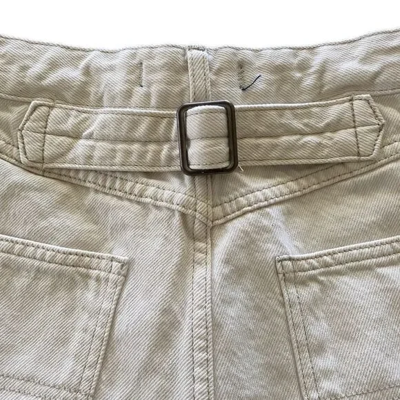 Free People Jesse carpenter short - sz 26 - high waisted - cotton - summer - Picture 8 of 10